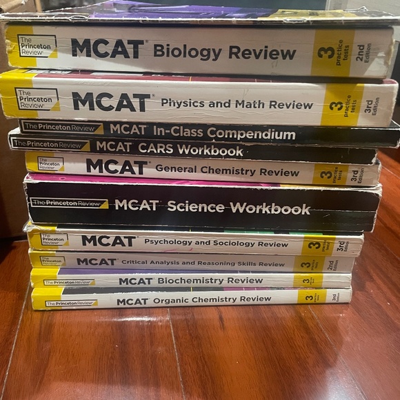 The Princeton Review MCAT books, 2nd/3rd edition - Picture 1 of 3